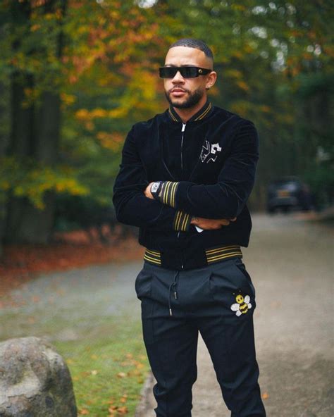 dior jas memphis depay|Memphis Depay jeans.